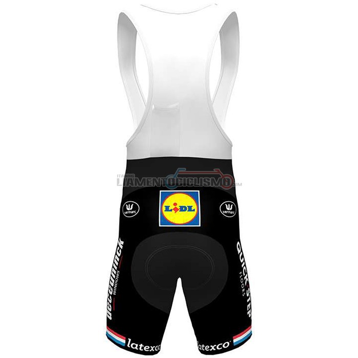 Abbigliamento Ciclismo Deceuninck Quick Step Campione Paesi Bassi Manica Corta 2020